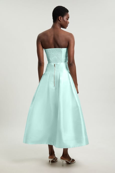 Forever Twill Woven Prom Maxi Skirt - Image 3