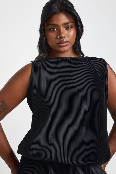 Plus Bubble Hem Top And Maxi Skirt Co Ord - Image 4
