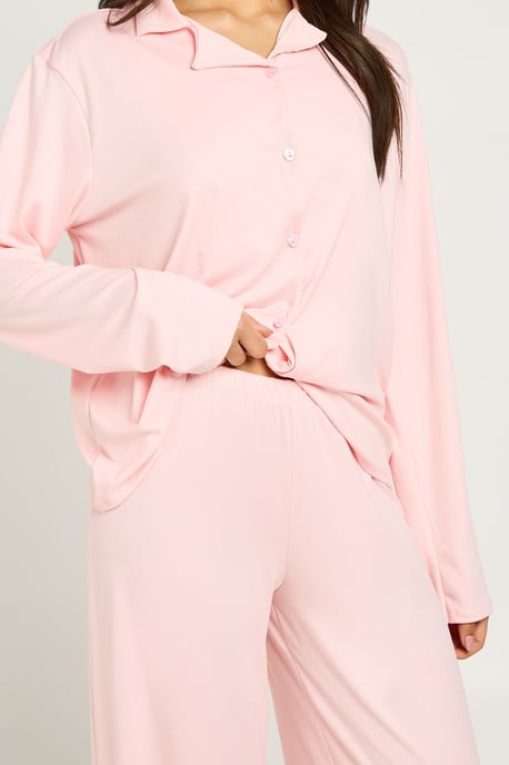 Soft Jersey Long Sleeve Top & Trousers Pyjama Set - Image 4