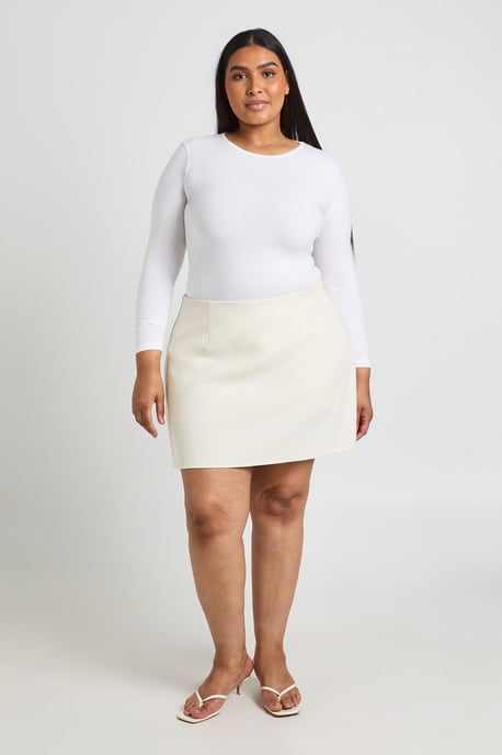 Plus Tailored Skort - Image 1