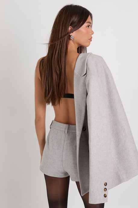 Wool Look Mini Skort - Image 2