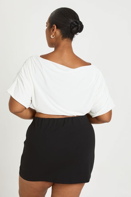 Plus Basic Jersey Skort - Image 2