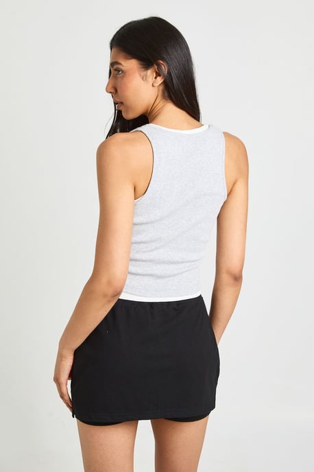 Tall Adjustable Waist Skort - Image 2