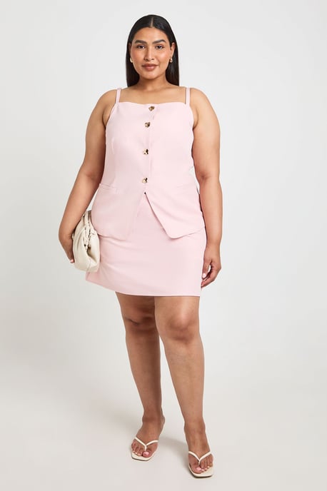 Plus Tailored Skort - Image 3