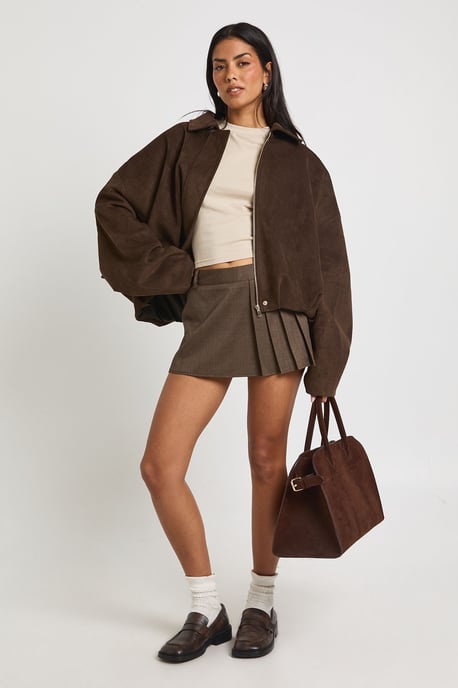Pleated Side Skort - Image 3