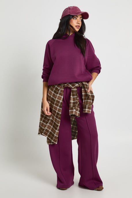 Raglan Seam Oversized Hoodie - Image 3