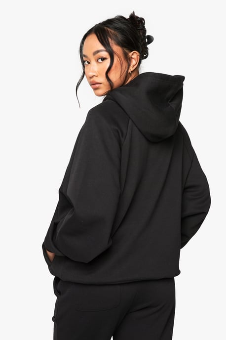 Petite Raglan Seam Oversized Hoodie - Image 2