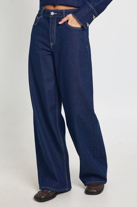 High Waist Wide Leg Jean - Image 2