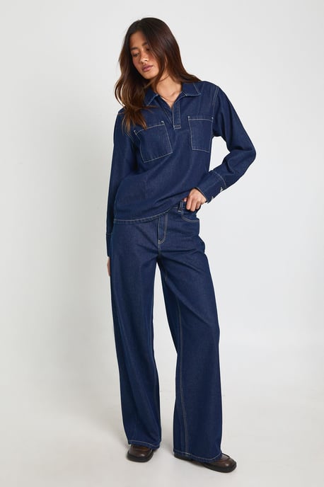 High Waist Wide Leg Jean - Image 4