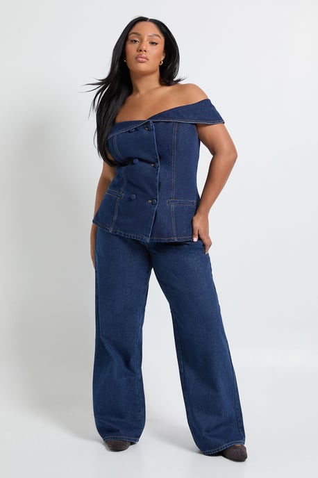 Plus Wide Leg Jean - Image 3