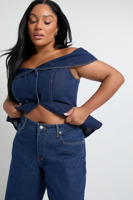 Plus Wide Leg Jean - Image 4
