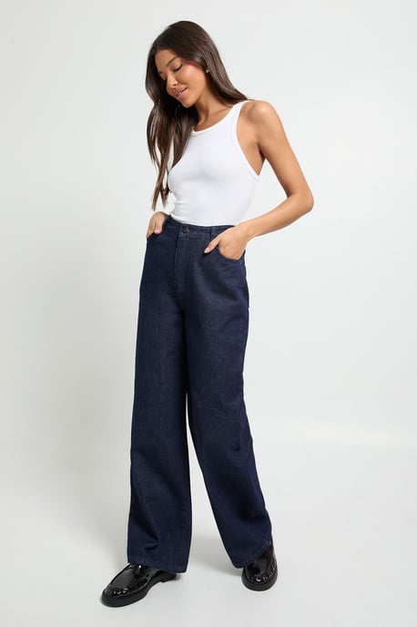 High Waist Wide Leg Jean - Image 3