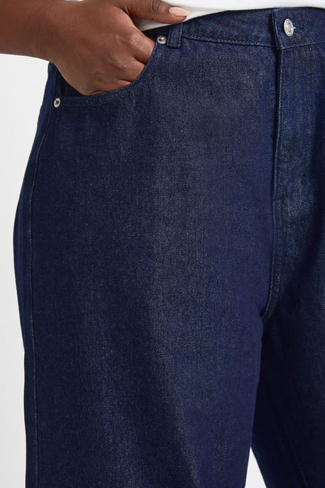 Plus High Waist Wide Leg Jean - Image 4