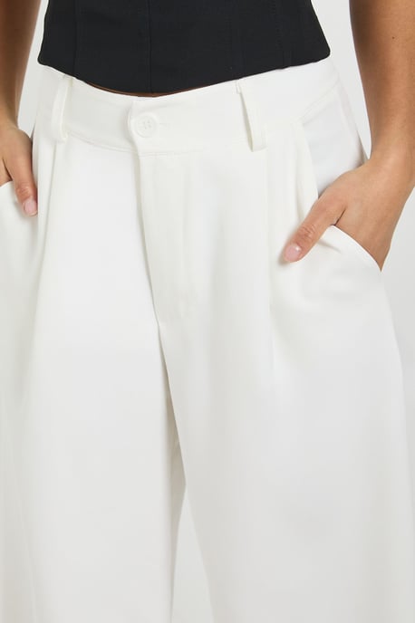 Petite Tailored Wide Leg Trouser - Image 4