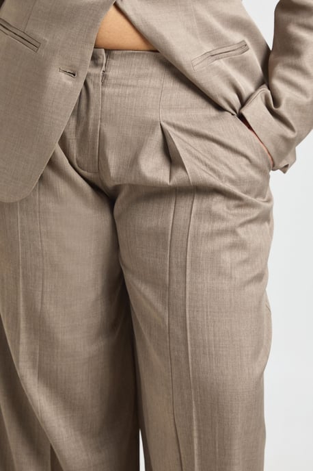 Plus Tailored Wide Leg Trouser - Image 4