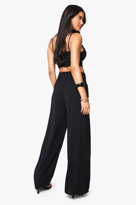 Knot Front Top and Wide Leg Trouser - Image 2