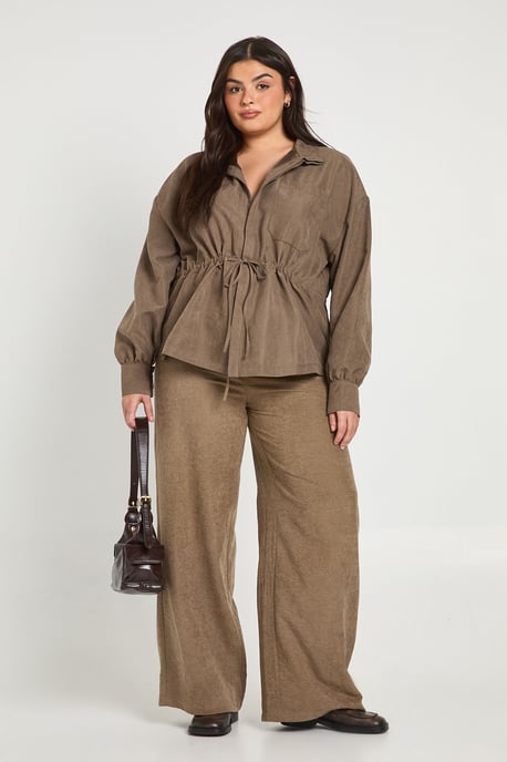 Plus Wide Leg Trouser - Image 1