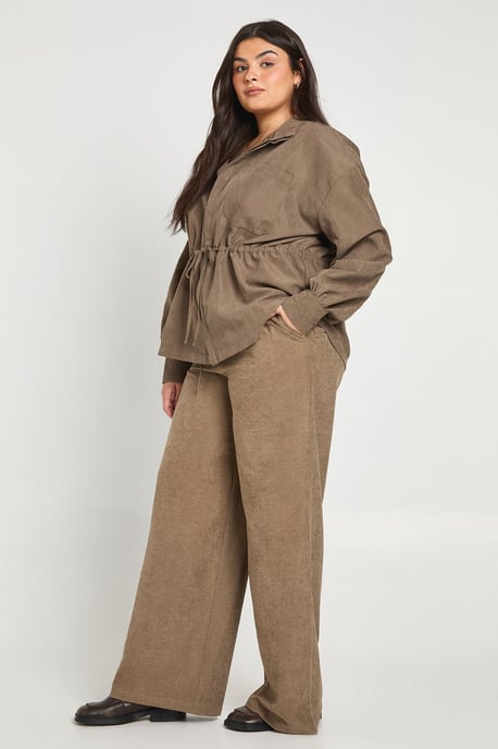 Plus Wide Leg Trouser - Image 3