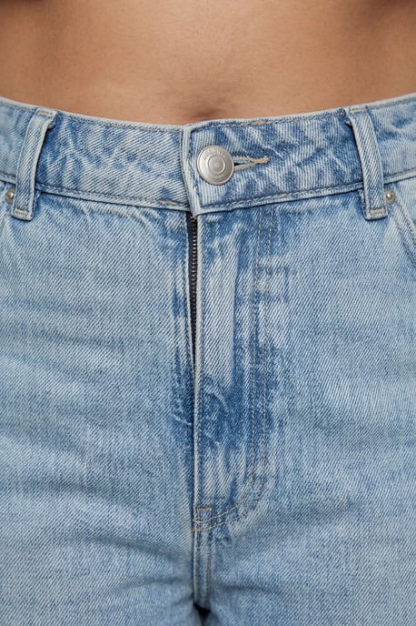 Plus Basics High Waist Boyfriend Jean - Image 3