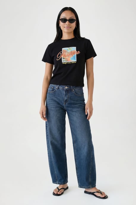 Positano Stamp Printed Baby Tee - Image 4