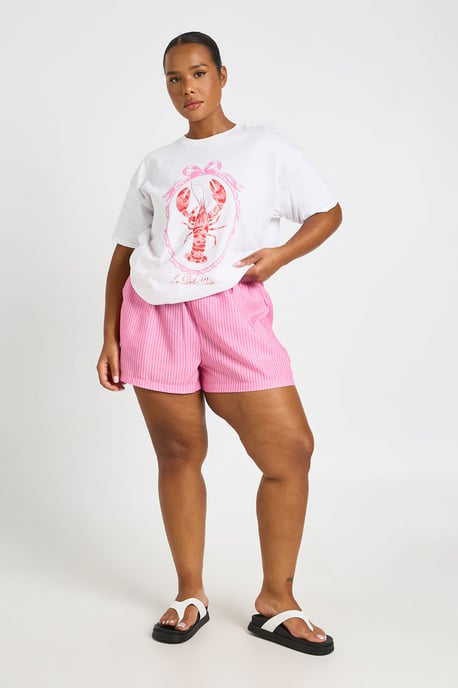 Plus Lobster Printed T Shirt - Image 3
