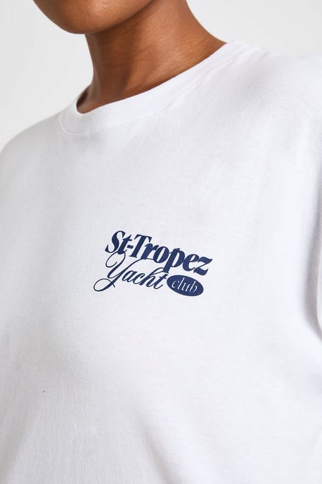 Plus St Tropez Printed T Shirt - Image 4