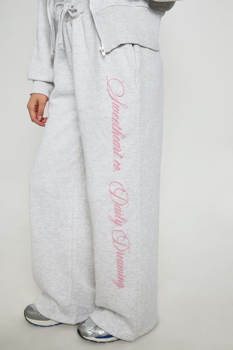 Sweetheart Printed Fitted Zip Through Hoodie And Jogger Tracksuit - Image 4