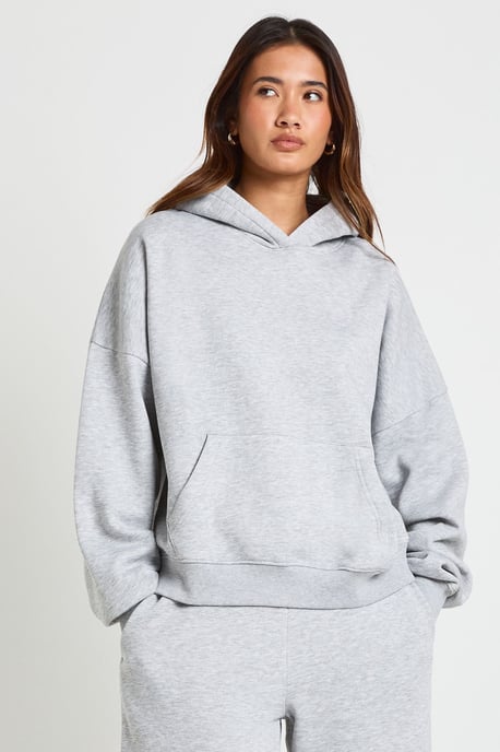 Boxy Hoodie And Straight Leg Jogger Tracksuit - Image 3