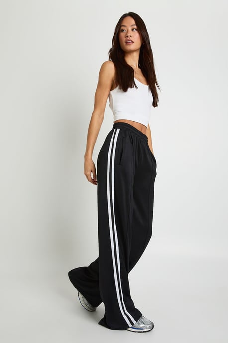 Tall Tricot Side Stripe Tape Straight Leg Jogger - Image 3