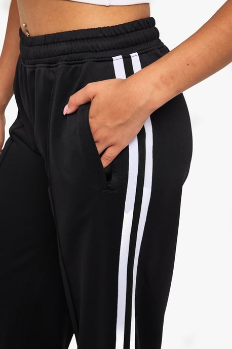 Petite Tricot Side Stripe Tape Straight Leg Jogger - Image 4