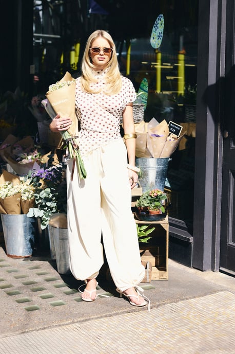Twill Elasticated Cuff Trouser - Image 1