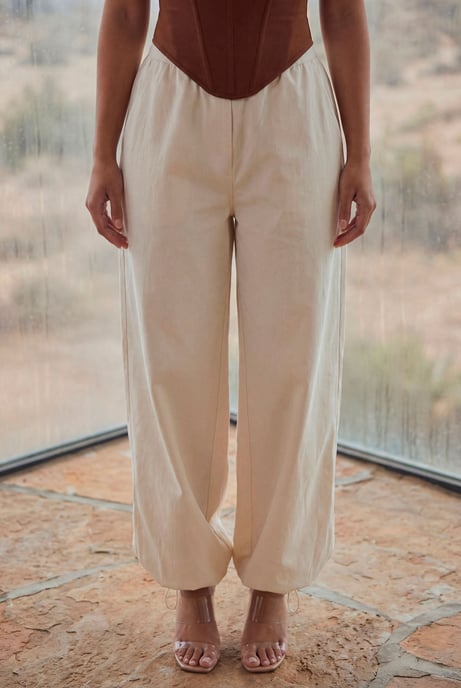 Twill Elasticated Cuff Trouser - Image 3