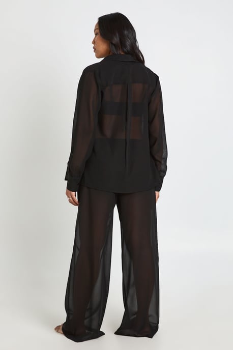 Maternity Chiffon Beach Trouser - Image 2