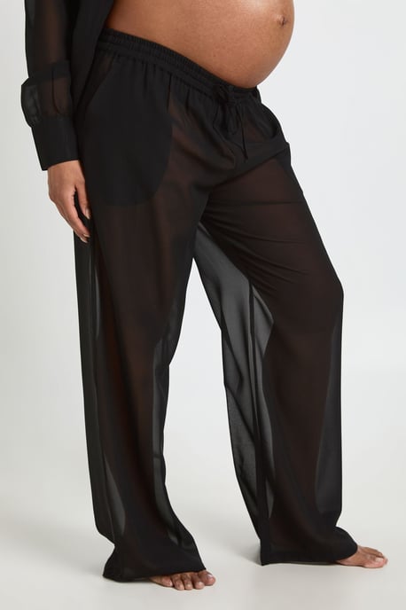 Maternity Chiffon Beach Trouser - Image 4