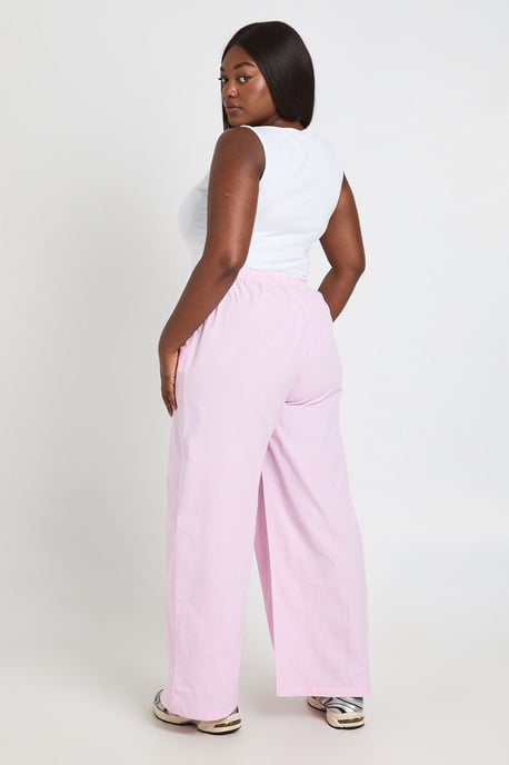 Plus Lace Trim Trouser - Image 2
