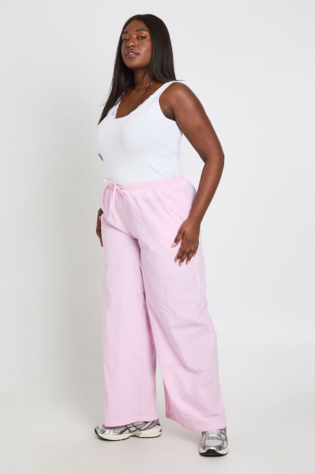 Plus Lace Trim Trouser - Image 3