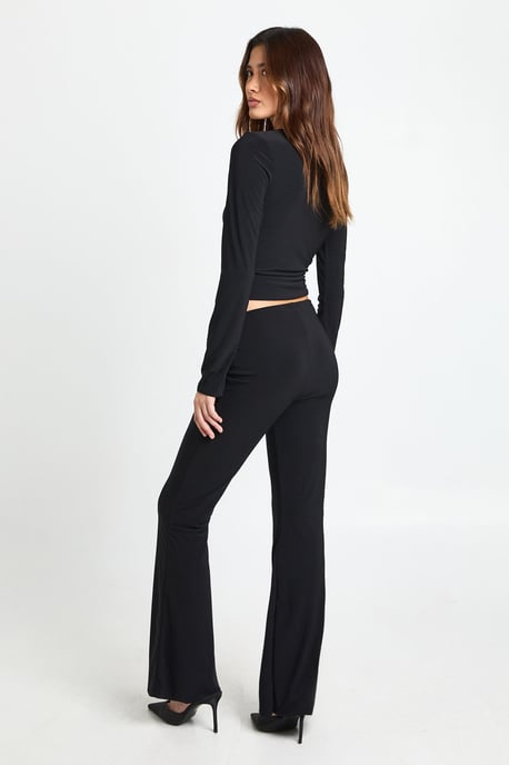 Double Layer Slinky Flare With Silver Trim Detail - Image 2