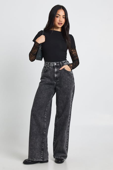 Lace Sleeved Baby Tee - Image 3
