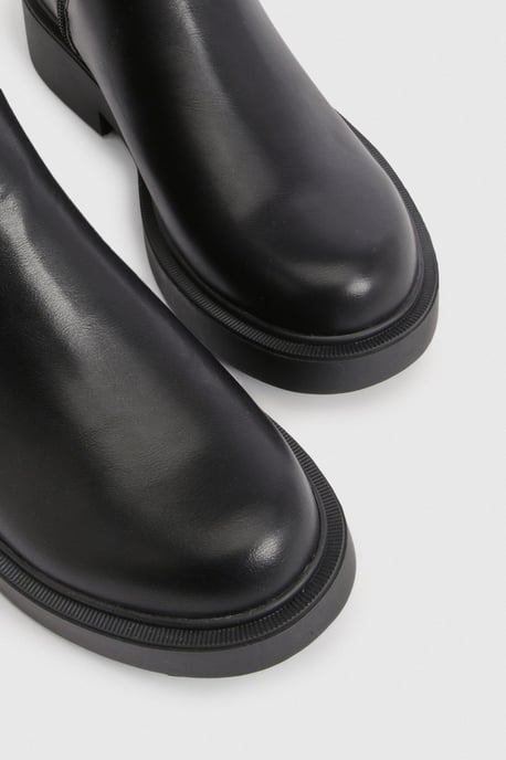Buckle Detail Chunky Chelsea Boots - Image 5