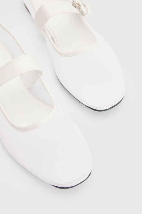 Mesh Mary Jane Ballet Flats - Image 5