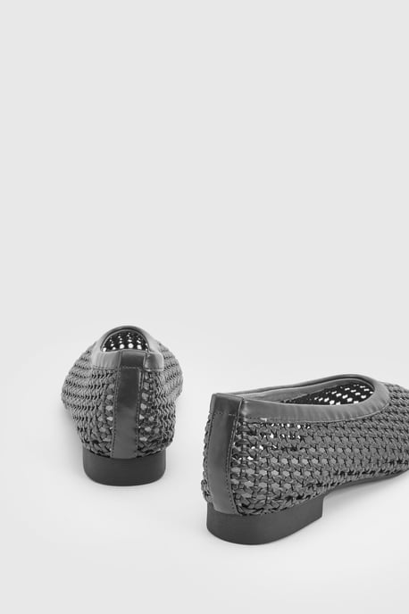 Woven Ballet Flats - Image 4