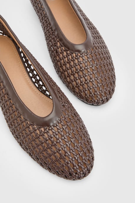 Woven Ballet Flats - Image 5