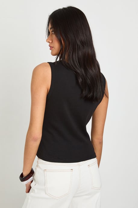 V Neck Vest Top - Image 2