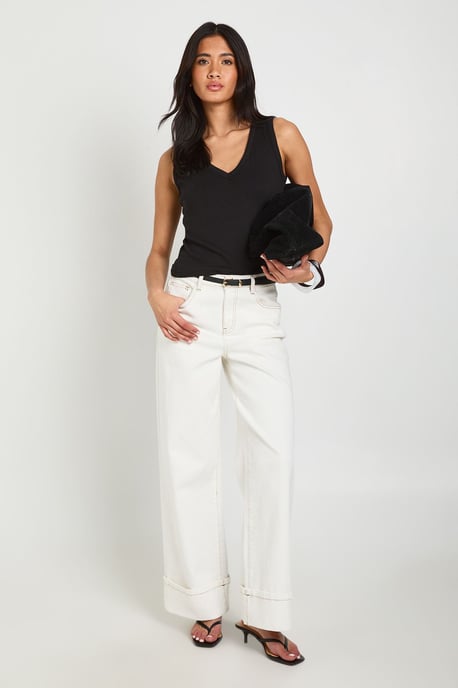 V Neck Vest Top - Image 3