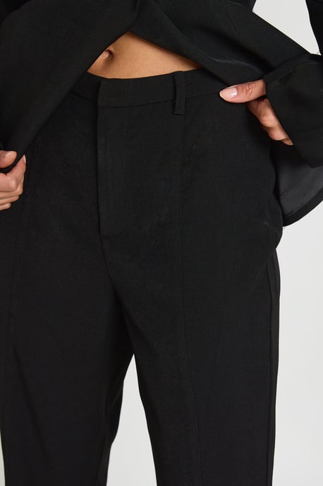 Flare Leg Tailored Trousers - Image 4