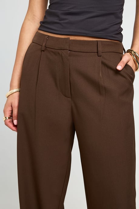 Straight Leg Tailored Trousers - Image 4