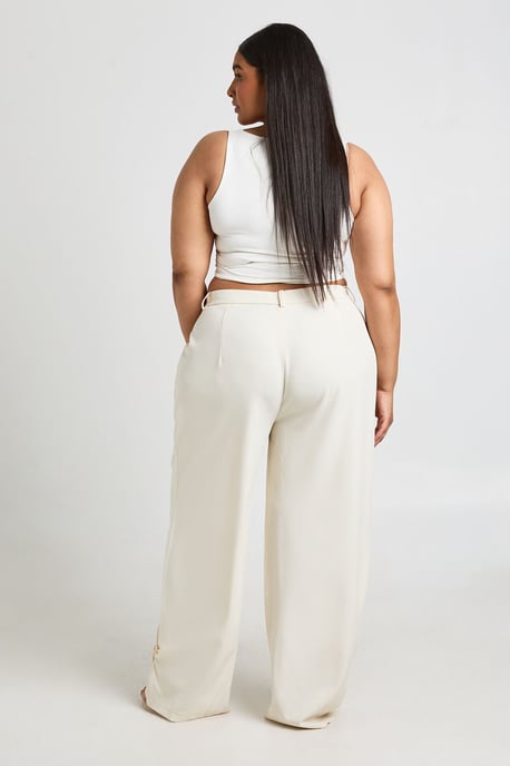 Plus Gold Trim Tailored Trouser - Image 2