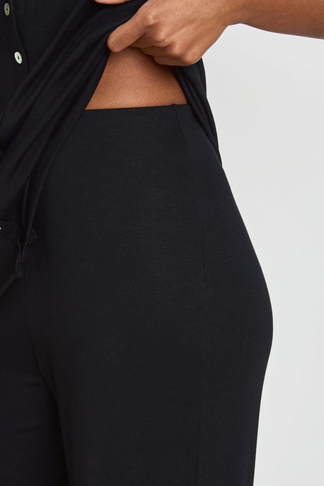 Straight Leg Rib Trouser - Image 4