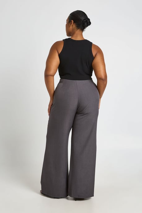 Plus Tie Waist Tailored Trouser - Image 3