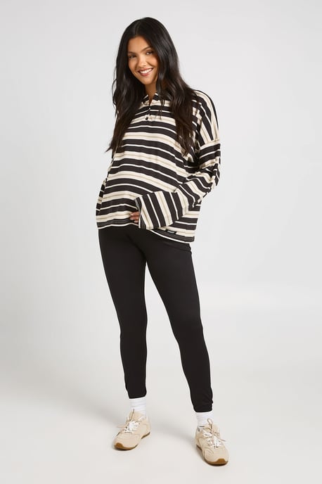 Maternity 2 Pack Over The Bump Leggings - Image 3